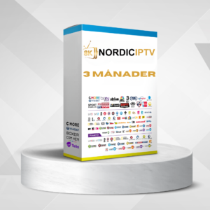 3 Månaders IPTV Abonnemang